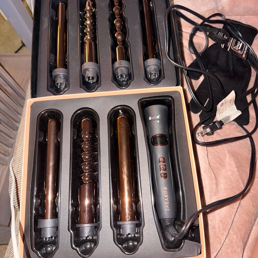 FoxyBae interchangeable Hair Styling Tool Set
